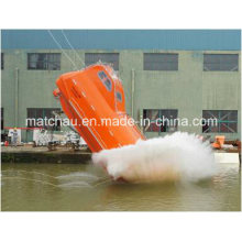 FRP Totally Enclosed Life Boat Free Fall Lifeboat Rescue Boat